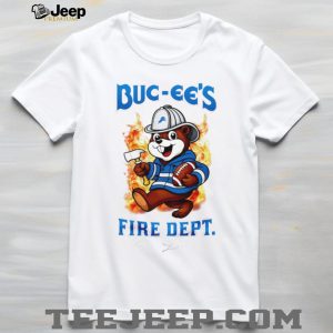 Buc ee's Fire Dept Football Fan Detroit Graphic T Shirt
