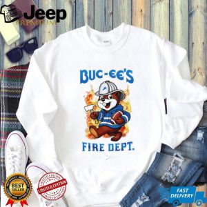 Buc ee's Fire Dept Football Fan Detroit Graphic T Shirt