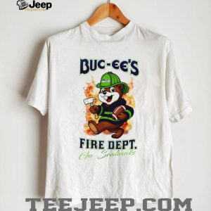 Buc ees Fire Dept Seahawks Mascot Football Fan Unisex T Shirt