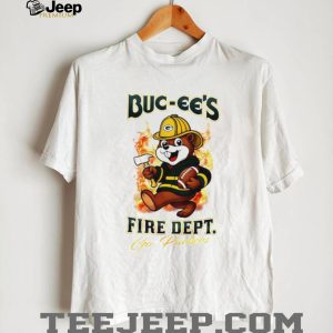 Buc ee's Green Bay Packers Fire Dept Football Mascot T Shirt