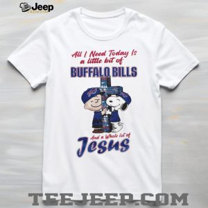 Buffalo Football Fan Snoopy Jesus Christian T Shirt