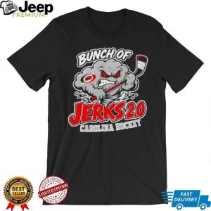 Bunch of Jerks 2.0 Carolina Hurricanes Hockey Mascot Graphic T Shirt