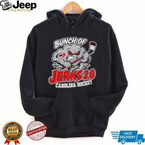 Bunch of Jerks 2.0 Carolina Hurricanes Hockey Mascot Graphic T Shirt