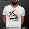 Brown 84 Football Player Flame Sports T Shirt Brown 84 Football Player Flame Sports T Shirt