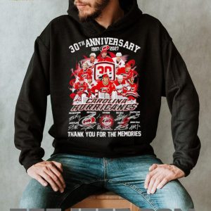 Carolina Hurricanes 30th Anniversary Hockey Legends Team Tribute T Shirt