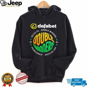 Celtic FC Double Winners 2025 2026 Premiership Soccer T shirt