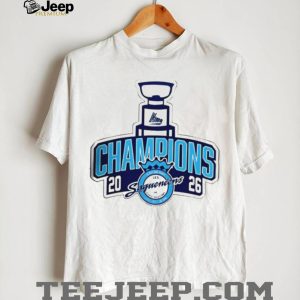 Chicoutimi Sagueneens QMJHL Champions 2026 Hockey T Shirt