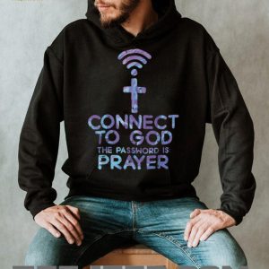 Christian Faith Connect To God Prayer Symbol T Shirt