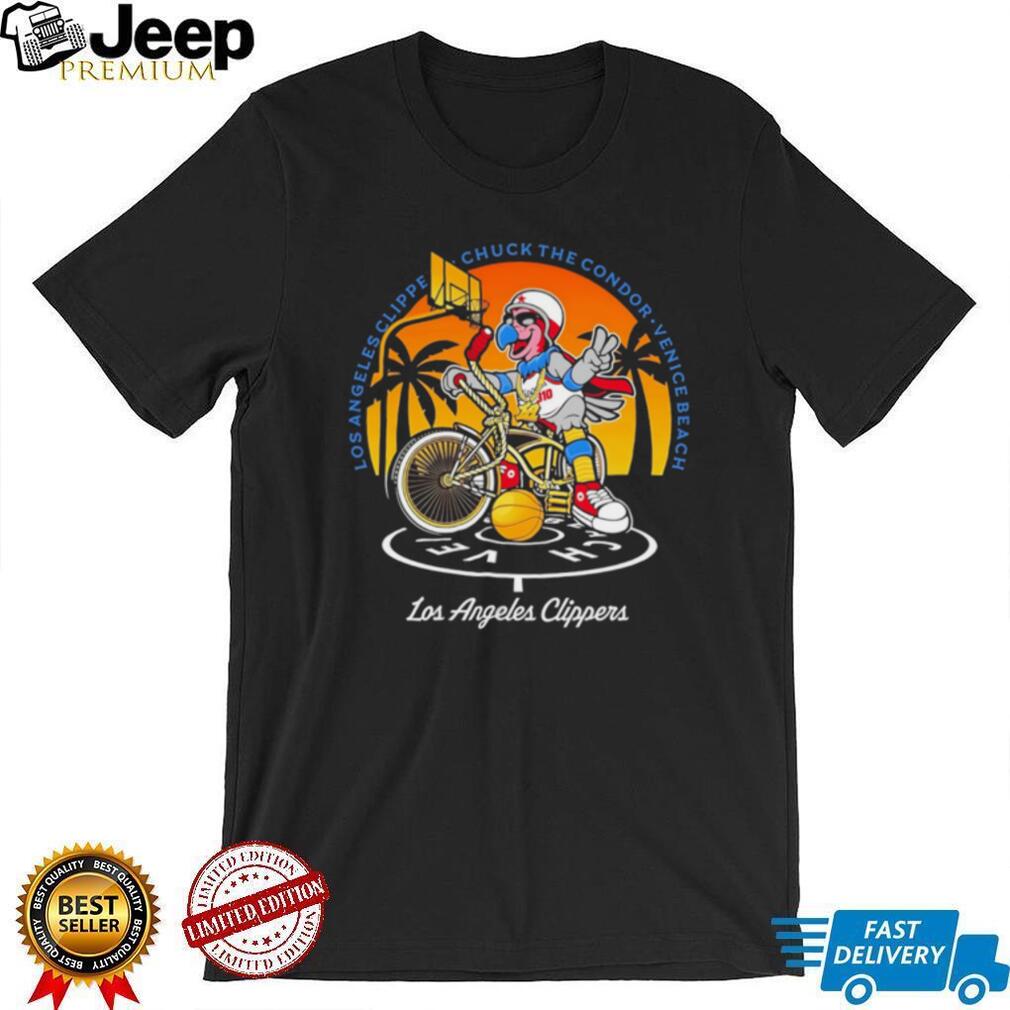 Chuck The Condor LA Clippers Venice Beach Mascot T Shirt Chuck The Condor LA Clippers Venice Beach Mascot T Shirt