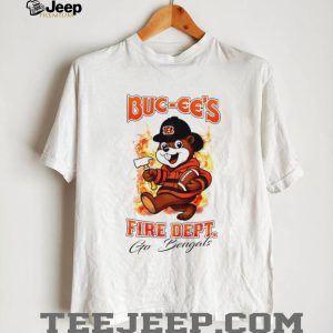 Cincinnati Bengals Buc ees Mascot Fire Department Football T Shirt