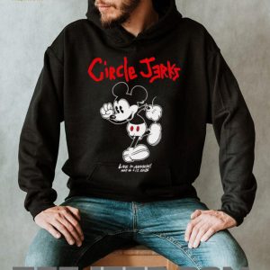 Circle Jerks Punk Rock Live In Anaheim Mickey Mouse Graphic T Shirt