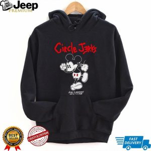 Circle Jerks Punk Rock Live In Anaheim Mickey Mouse Graphic T Shirt