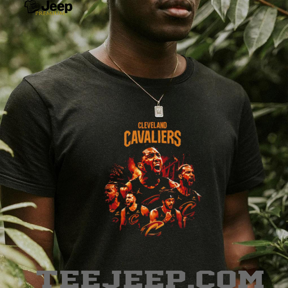 Cleveland Cavaliers Basketball Team Graphic Multi Player T Shirt Cleveland Cavaliers Basketball Team Graphic Multi Player T Shirt