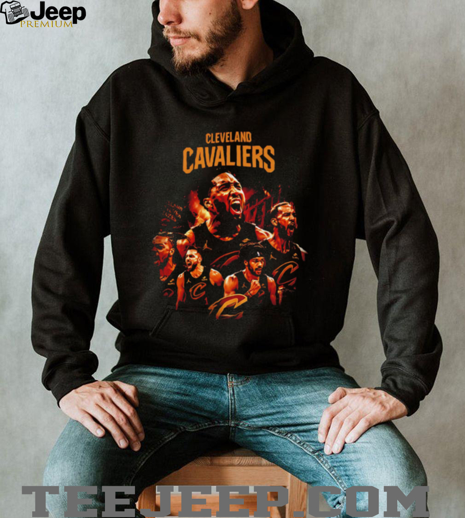 Cleveland Cavaliers Basketball Team Graphic Multi Player T Shirt Cleveland Cavaliers Basketball Team Graphic Multi Player T Shirt