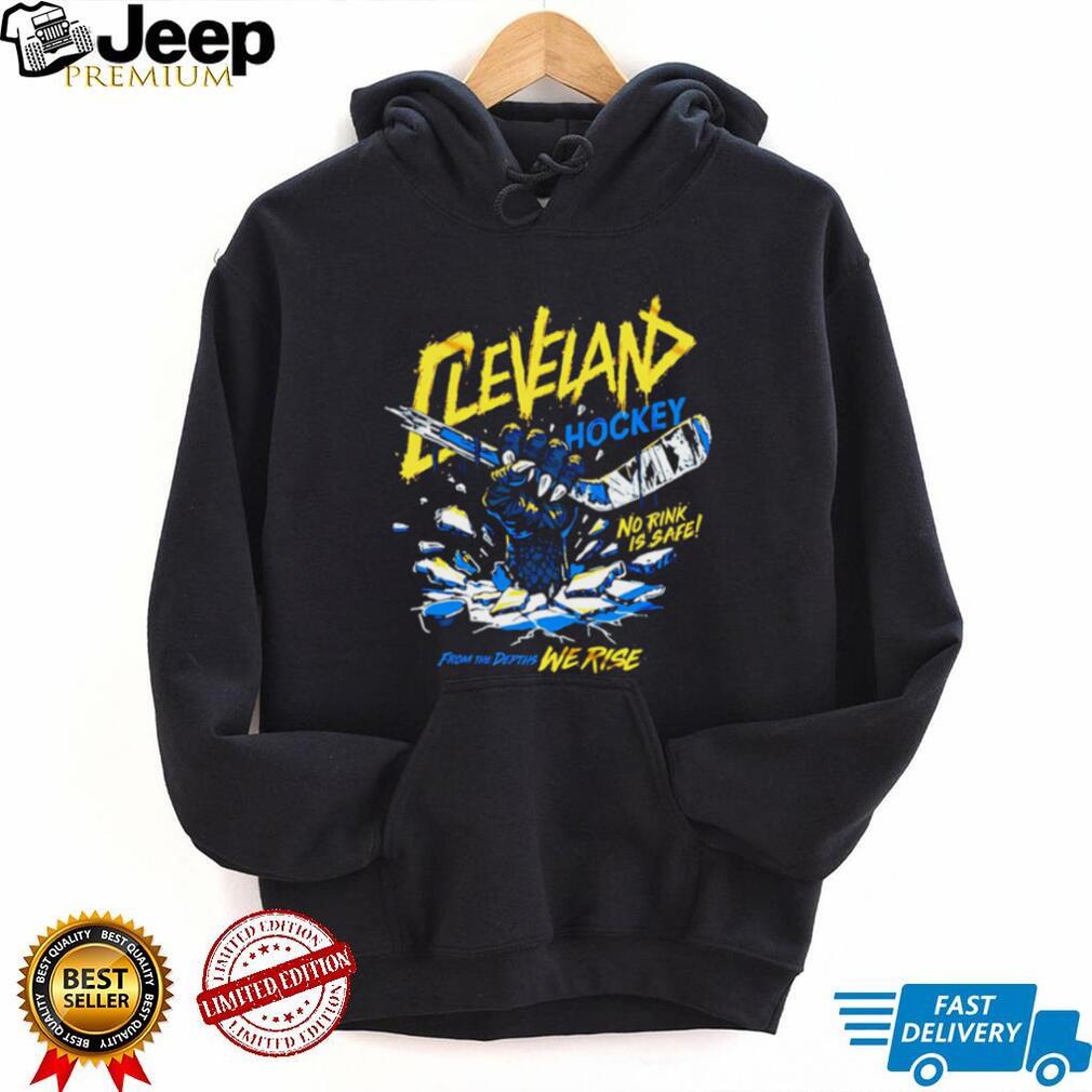Cleveland Hockey From The Depths We Rise Sports Monster T Shirt Cleveland Hockey From The Depths We Rise Sports Monster T Shirt