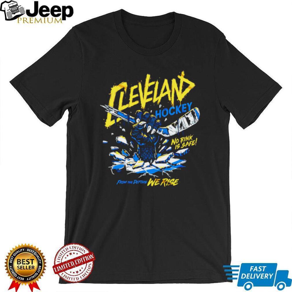 Cleveland Hockey From The Depths We Rise Sports Monster T Shirt Cleveland Hockey From The Depths We Rise Sports Monster T Shirt