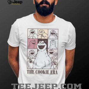 Cookie Monster The Cookie Era Pop Art Collage Graphic T Shirt