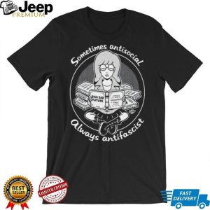 Daria Antisocial Antifascist Sick Sad Future Book T Shirt