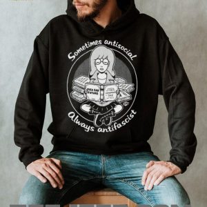 Daria Antisocial Antifascist Sick Sad Future Book T Shirt