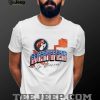 Buffalo Football Mascot State Map Graphic T Shirt Buffalo Football Mascot State Map Graphic T Shirt