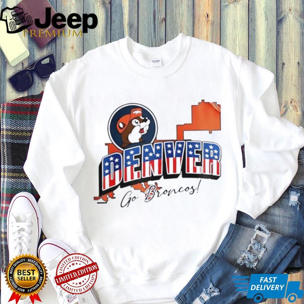 Denver Football Mascot State Map Graphic T Shirt Denver Football Mascot State Map Graphic T Shirt