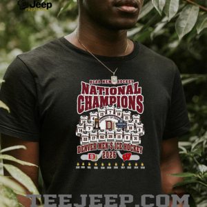 Denver Men's Ice Hockey 2026 National Champions Frozen Four Trophy T Shirt