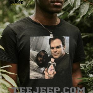 Dexter Morgan and P. Diddy Baby Oil Parody Meme T Shirt