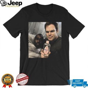 Dexter Morgan and P. Diddy Baby Oil Parody Meme T Shirt