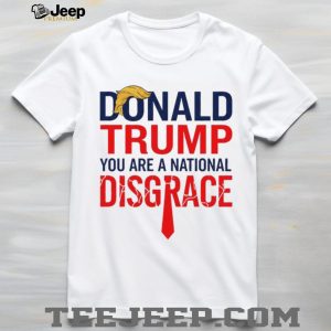 Donald Trump National Disgrace Political Satire Graphic Men's T Shirt