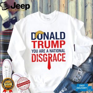 Donald Trump National Disgrace Political Satire Graphic Men's T Shirt