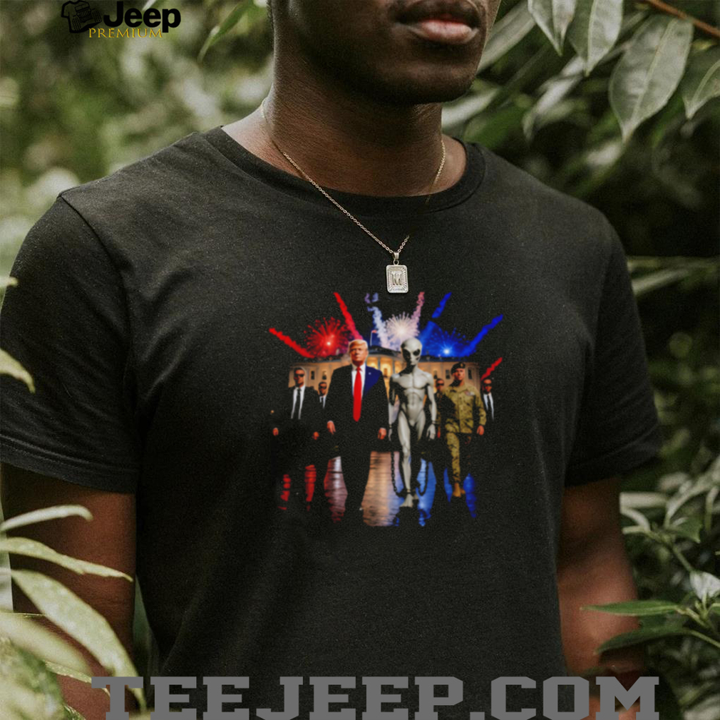 Donald Trump White House Alien Parade Secret Service T Shirt Donald Trump White House Alien Parade Secret Service T Shirt