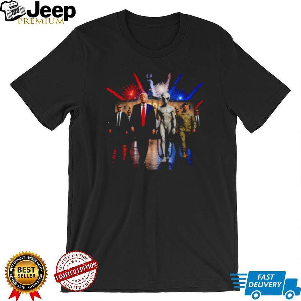 Donald Trump White House Alien Parade Secret Service T Shirt Donald Trump White House Alien Parade Secret Service T Shirt
