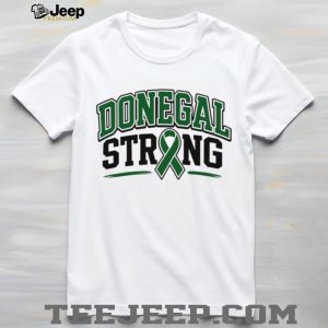 Donegal Strong Green Ribbon Awareness Support Graphic T Shirt