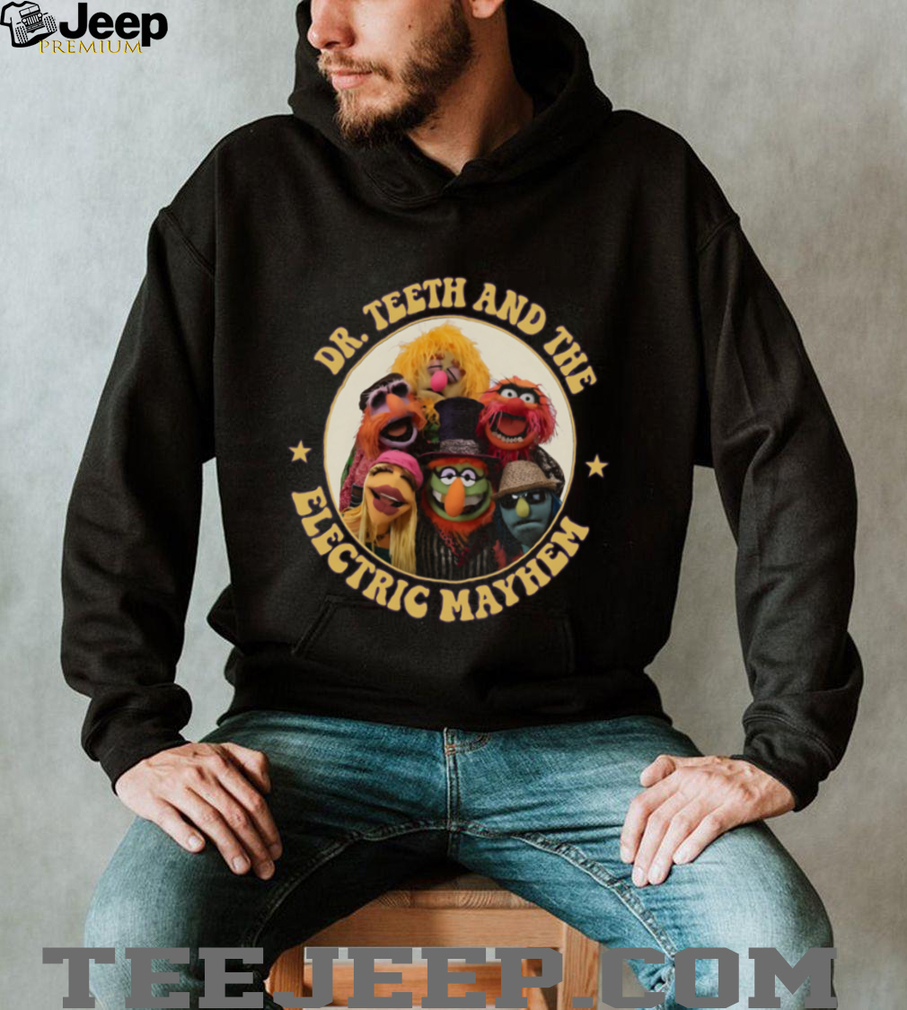 Dr Teeth and the Electric Mayhem Retro Band Logo Unisex T Shirt Dr Teeth and the Electric Mayhem Retro Band Logo Unisex T Shirt