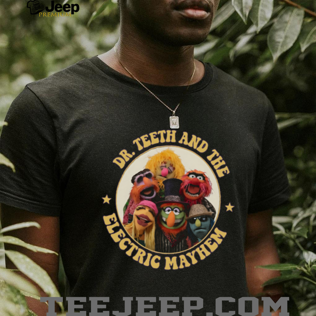 Dr Teeth and the Electric Mayhem Retro Band Logo Unisex T Shirt Dr Teeth and the Electric Mayhem Retro Band Logo Unisex T Shirt