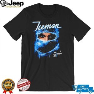 Drake Iceman Blue Ice Balaclava Portrait Rap Music Merch T Shirt