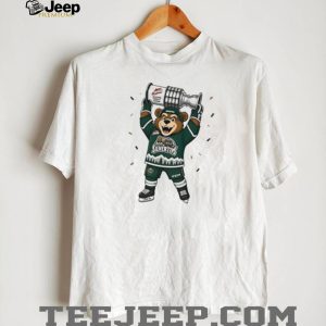 Everett Silvertips WHL Bear Mascot Championship T Shirt
