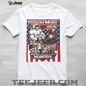 Freedom Mania 250 Ultimate Warrior Patriotic T Shirt