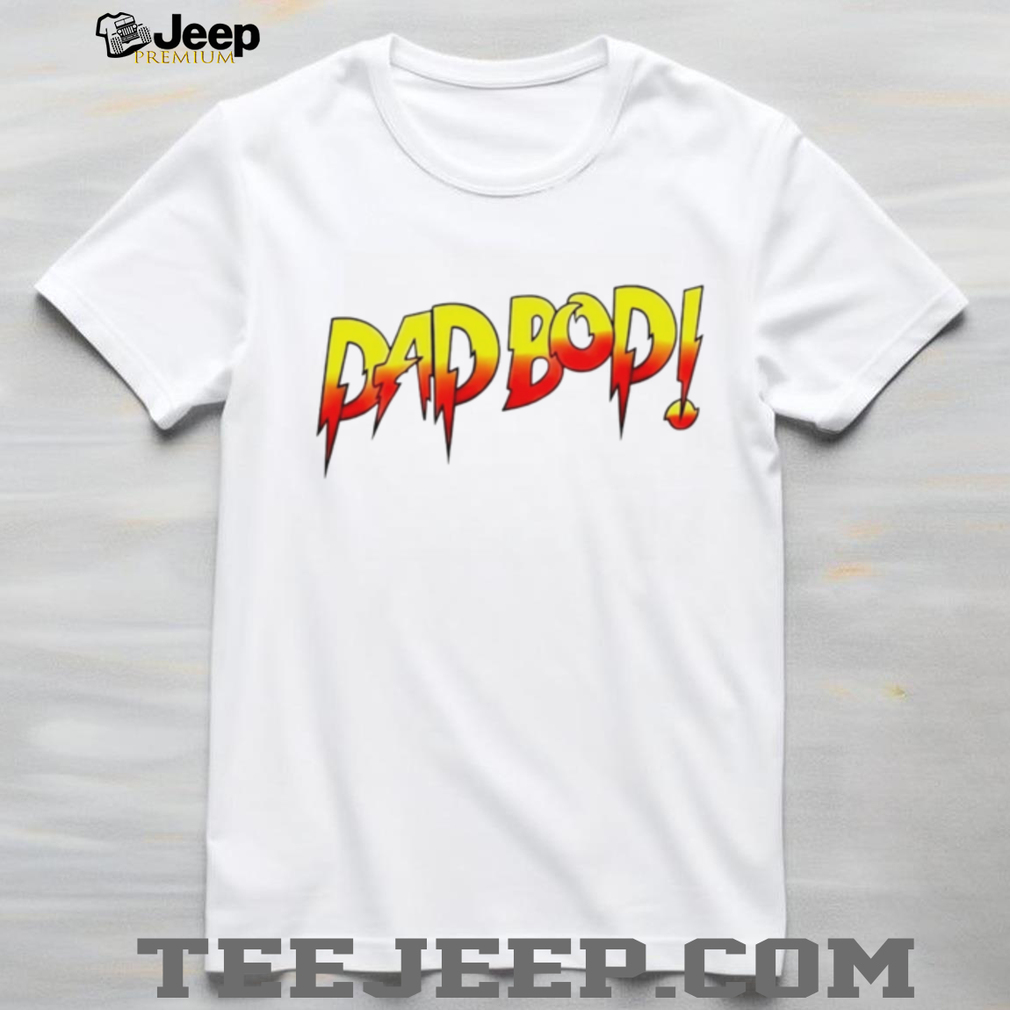 Funny Dad Bod Retro Lightning Bolt Graphic Humor T Shirt Funny Dad Bod Retro Lightning Bolt Graphic Humor T Shirt
