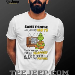 Funny Old TV Grinch Character Sarcastic Quote T Shirt