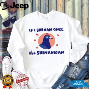 Funny Pigeon Shenanigan Bird Pun Graphic T Shirt