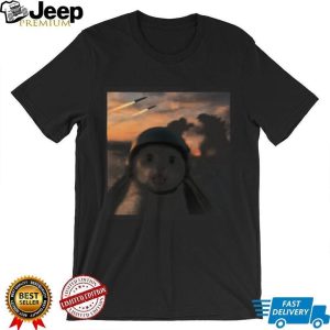 Funny Pilot Cat vs Godzilla and Kong Epic Battle T Shirt