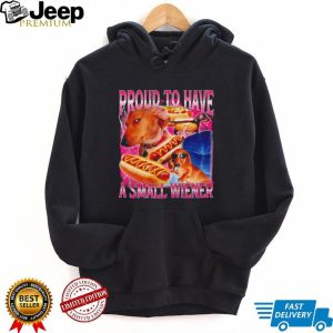 Funny Small Wiener Dachshund Dog Retro Graphic T Shirt