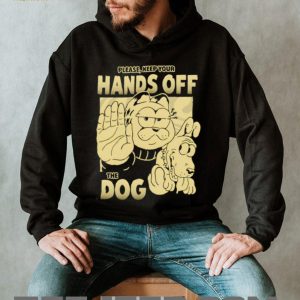 Garfield And Odie Keep Your Hands Off The Dog Retro T Shirt