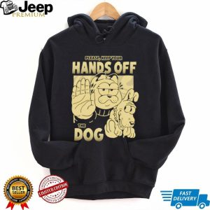 Garfield And Odie Keep Your Hands Off The Dog Retro T Shirt