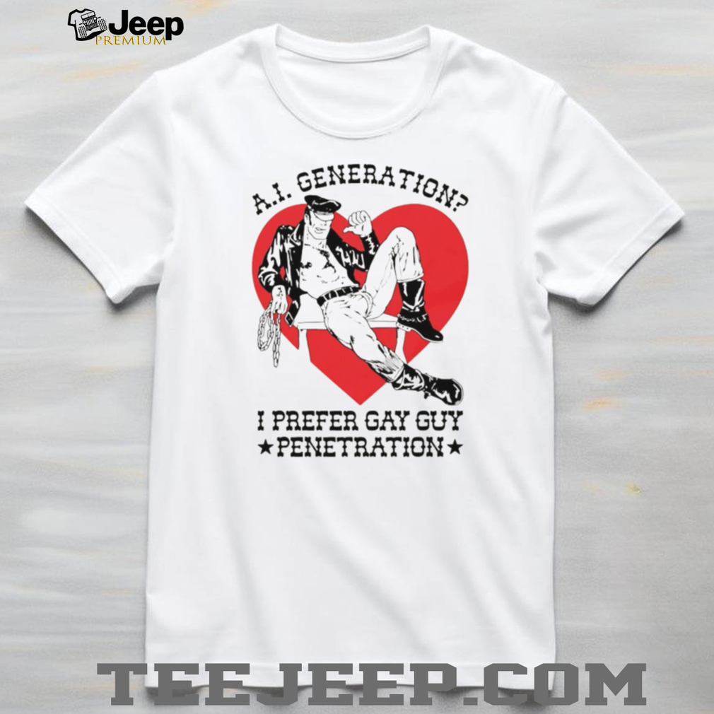 Gay Guy Leather Subculture Heart Silhouette T Shirt Gay Guy Leather Subculture Heart Silhouette T Shirt