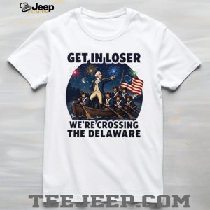 George Washington Crossing The Delaware Funny History T Shirt