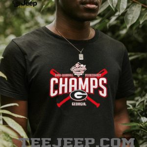 Georgia Bulldogs 2026 Baseball SEC Champions Logo T Shirt