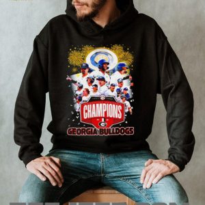 Georgia Bulldogs 2026 Baseball SEC Champions Team T Shirt