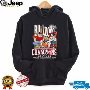 Georgia Bulldogs 2026 SEC Baseball Champions Mascot T Shirt